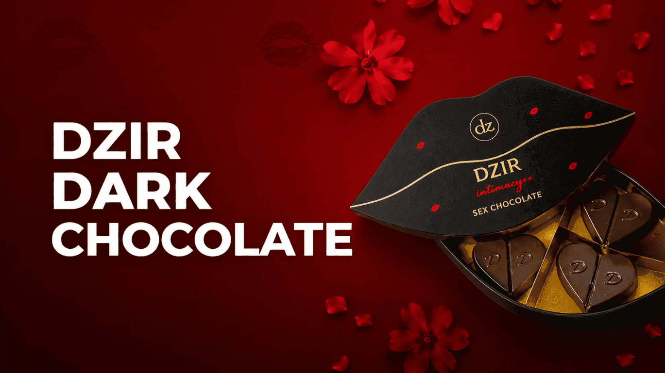 DZIR Dark Chocolate promotional banner