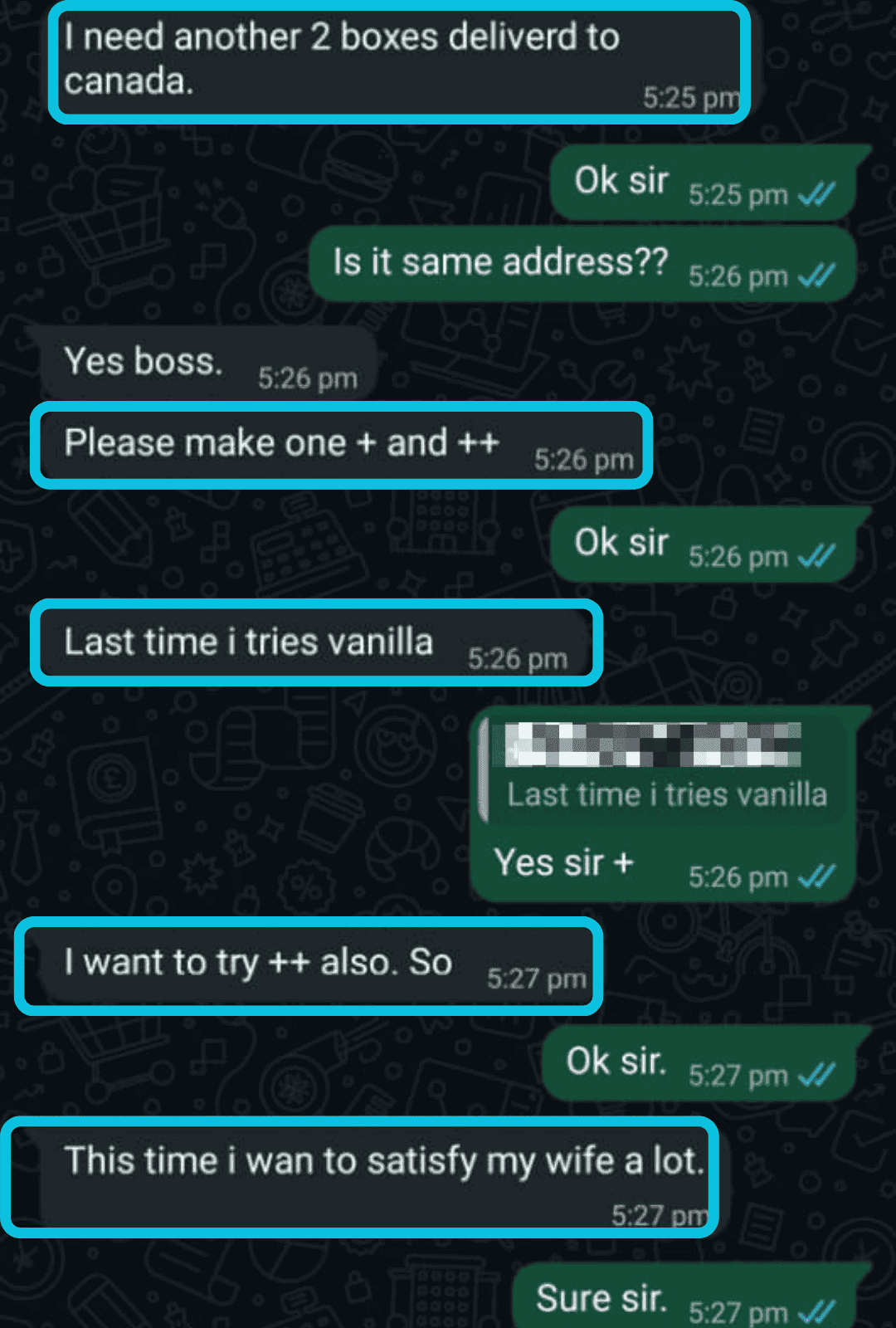 WhatsApp customer review 2 of 14