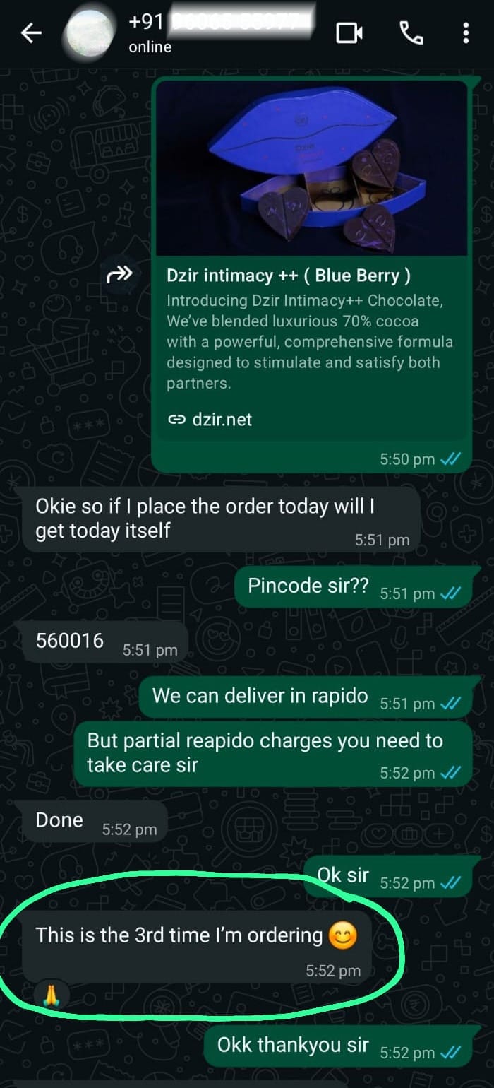 Customer review 1